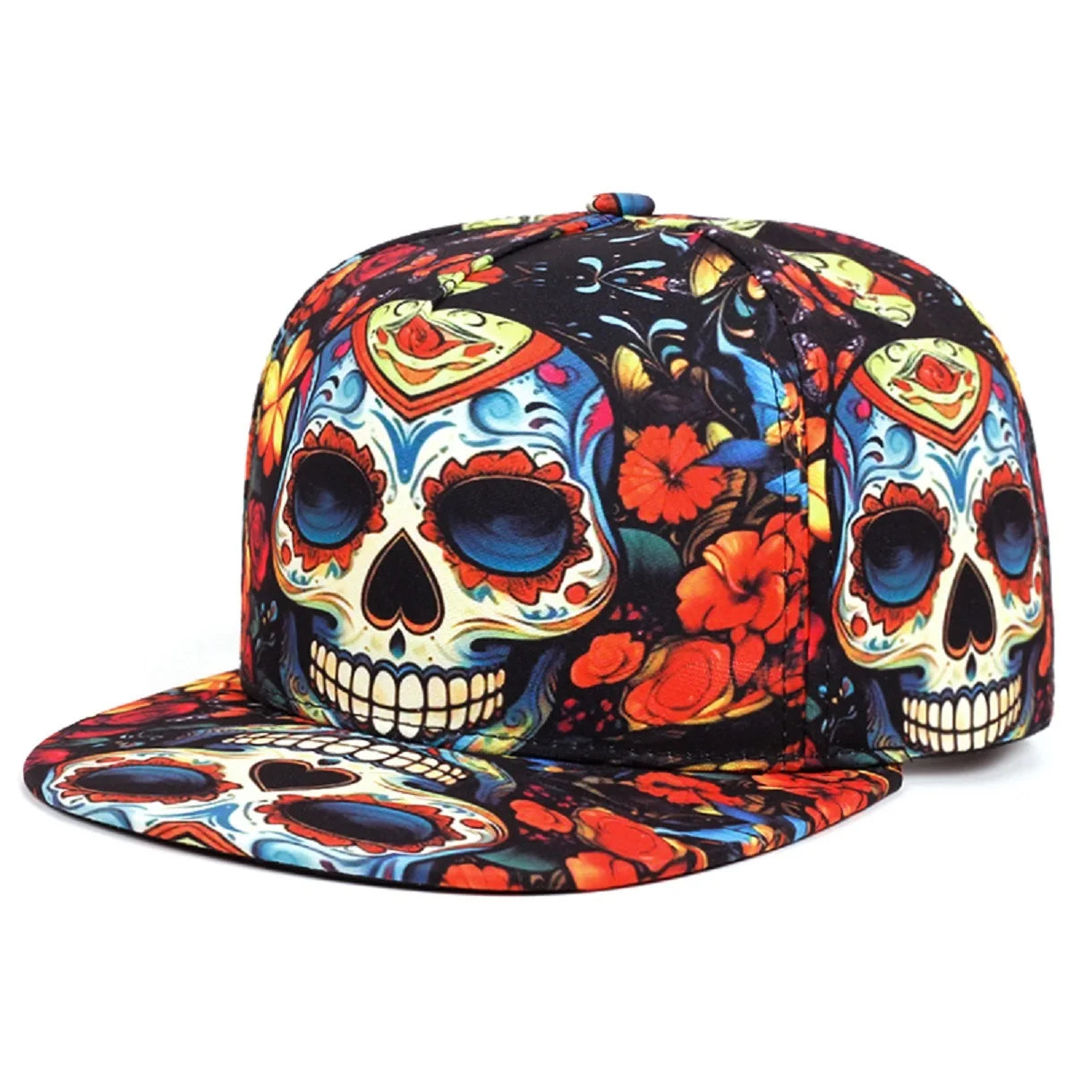 Men's Lion Animal Cartoon Printing Baseball Hat Hip Hop Fashion Women's Snapback hat Leisure Sports Button Hat Adjustable