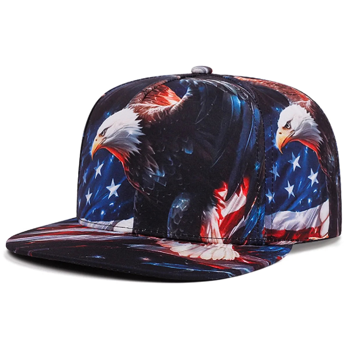 Men's Lion Animal Cartoon Printing Baseball Hat Hip Hop Fashion Women's Snapback hat Leisure Sports Button Hat Adjustable