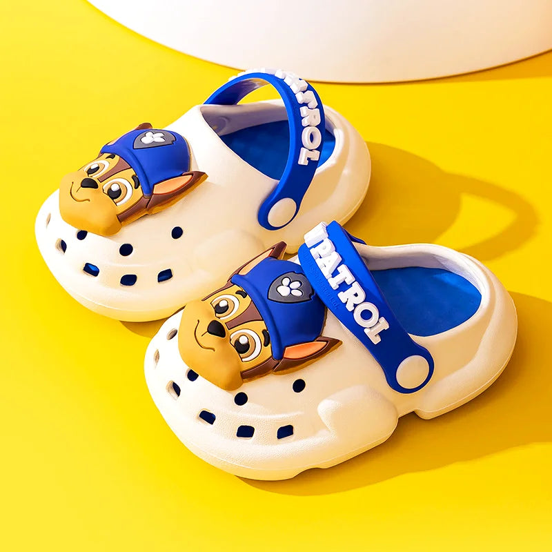 Children'S Cool Flip Flops For Boys Girl Indoor Non Slip Soft Based Cartoon Adorable Small Babies Anti Collision Hole Clogs Gift