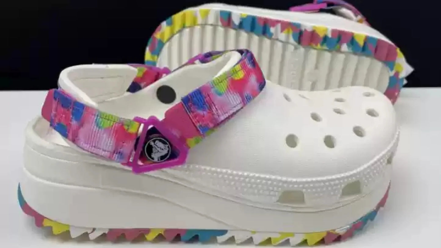 Mysterious Blind Box Crocs Series Couple'S Comfortable Height Increasing Non Slip Casual Soft Bottom Outdoor Beach Slippers