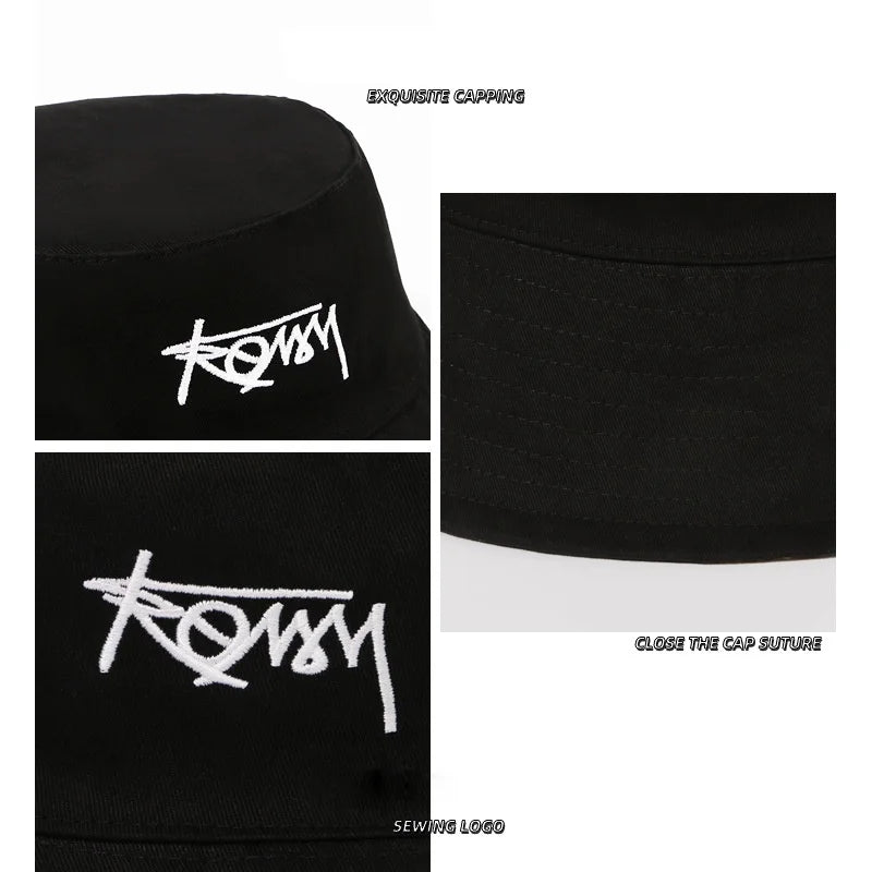 Double-sided Fisherman Hat Male big size Hawaii Korean Spring Hats for Men Casual Panama Hat Bob Hip Hop Bucket Women Caps