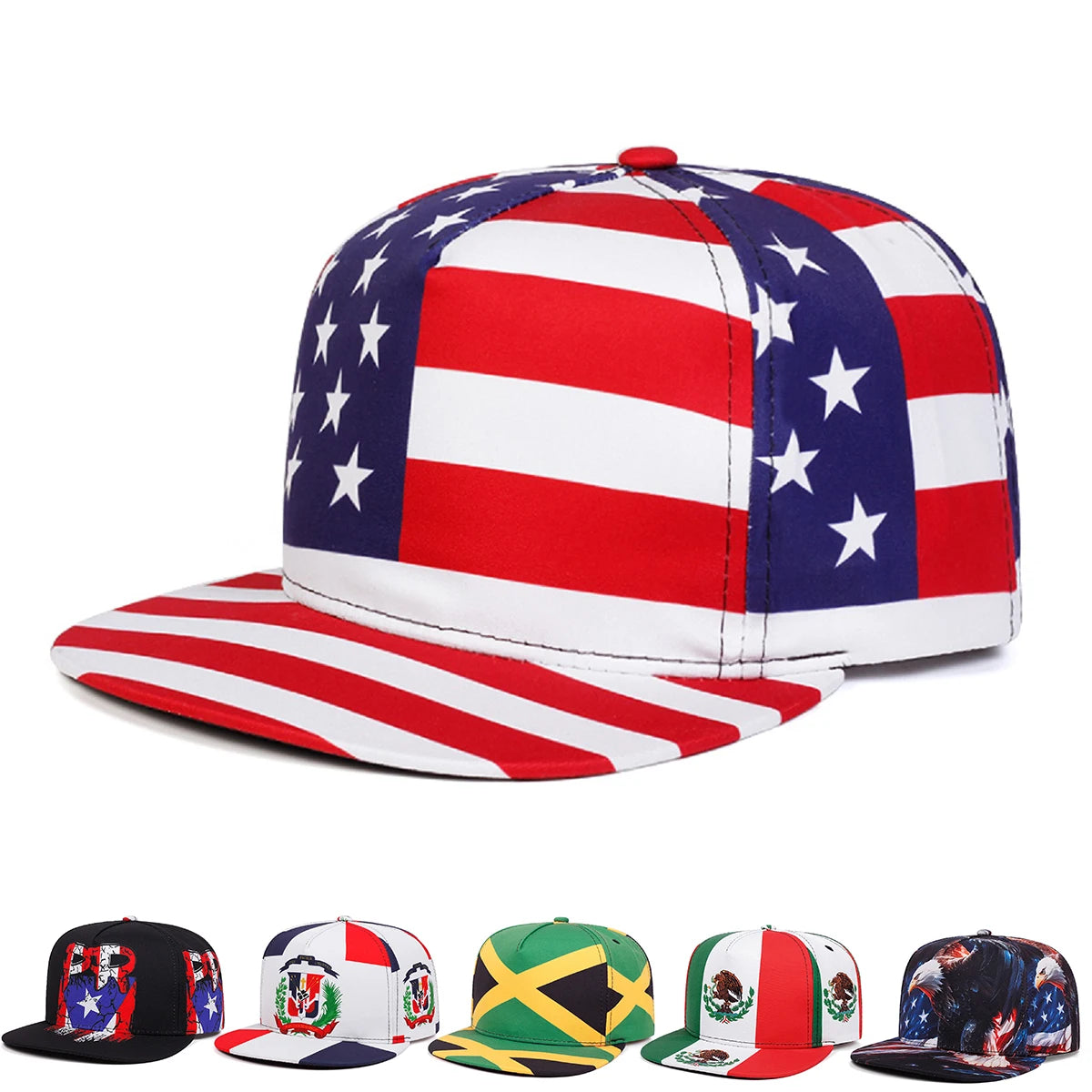Men's Lion Animal Cartoon Printing Baseball Hat Hip Hop Fashion Women's Snapback hat Leisure Sports Button Hat Adjustable