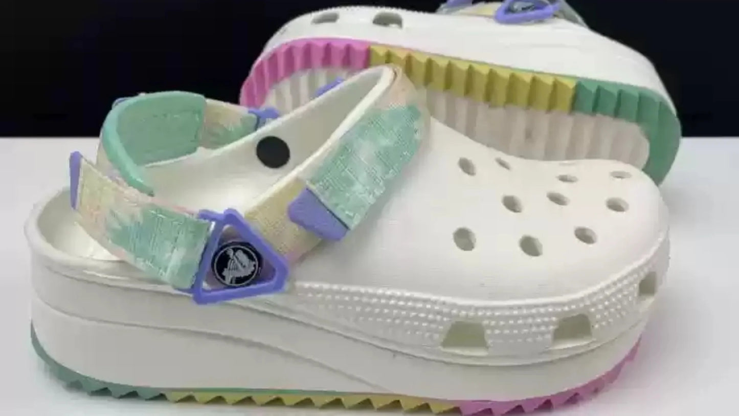 Mysterious Blind Box Crocs Series Couple'S Comfortable Height Increasing Non Slip Casual Soft Bottom Outdoor Beach Slippers