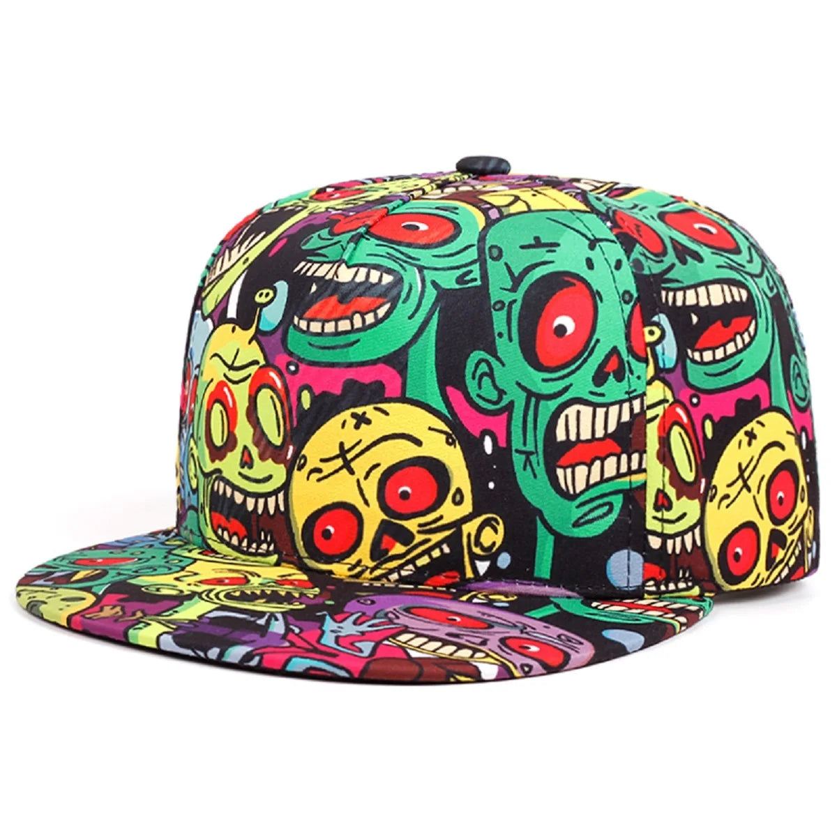 Men's Lion Animal Cartoon Printing Baseball Hat Hip Hop Fashion Women's Snapback hat Leisure Sports Button Hat Adjustable