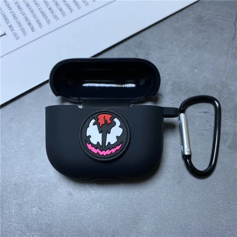 Cartoon Marvel Earphone Case for 2025 New Airpods 3 Silicone Wireless Bluetooth Earbuds Charger Protective Cover With Hook