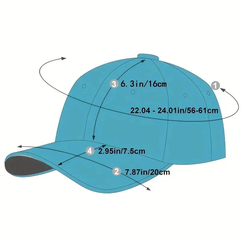 Vintage Washed Cowboy Baseball Cap for Men Women FLORIDA Embroidery Sun Cap Casual Snapback Hip Hop Hat Curved Brim Soft Top Hat