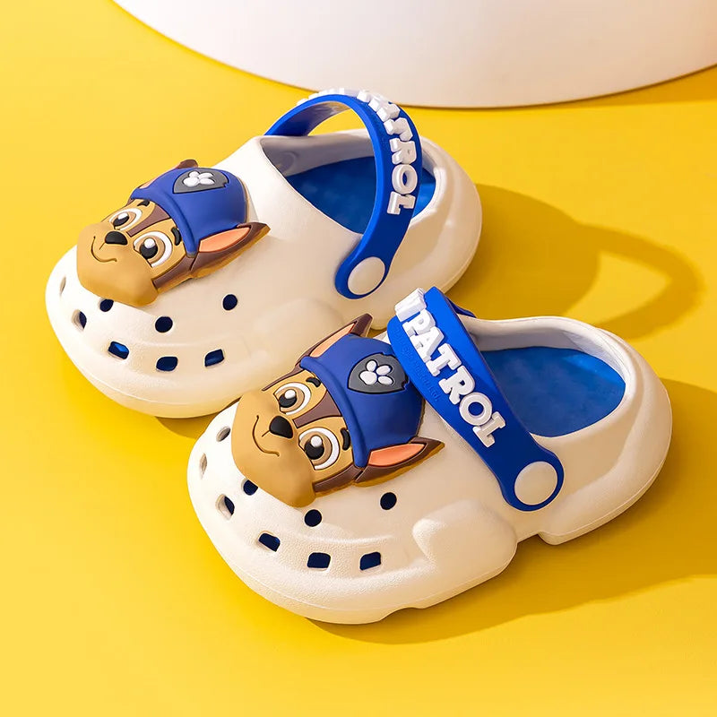 Children'S Cool Flip Flops For Boys Girl Indoor Non Slip Soft Based Cartoon Adorable Small Babies Anti Collision Hole Clogs Gift