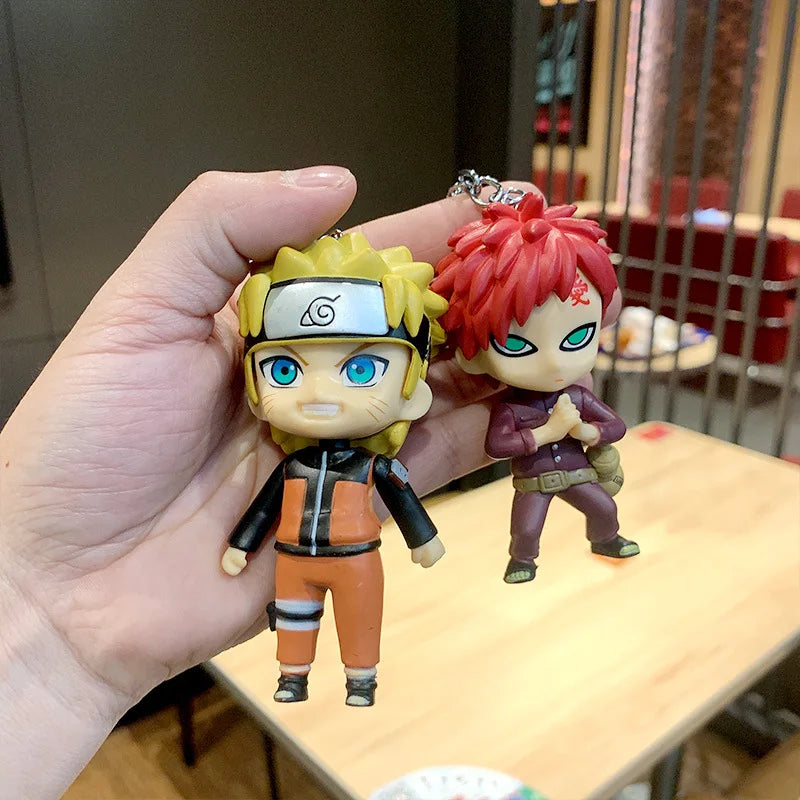 Anime Keychain Cute Car Keychains For Men Women Keyring Pendant Keys Holder Accessories Backpack Pendant Tank Best Friends Gift