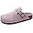 Crestar Women's Mules Cork Clogs Slippers Fashion Soft Footbed Suede Beach Slides With Arch Support Girls Outdoor Muller Shoes