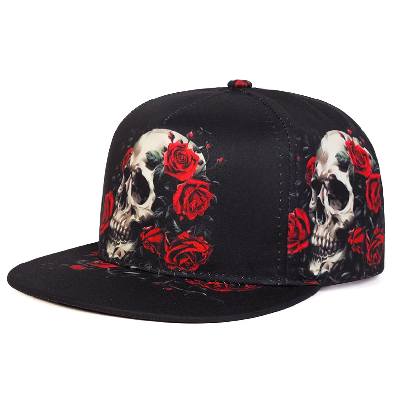 Men's Lion Animal Cartoon Printing Baseball Hat Hip Hop Fashion Women's Snapback hat Leisure Sports Button Hat Adjustable