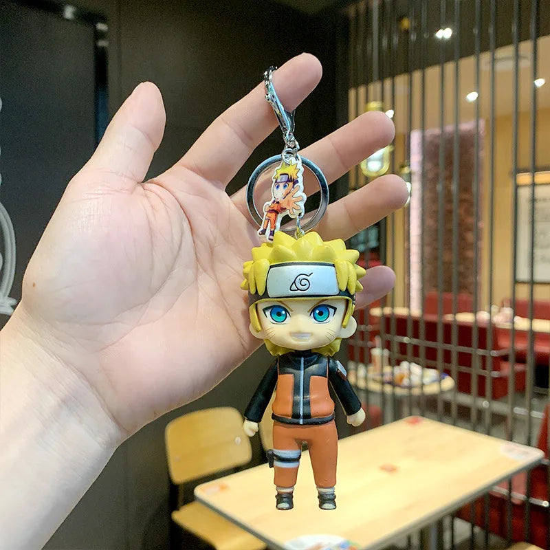 Anime Keychain Cute Car Keychains For Men Women Keyring Pendant Keys Holder Accessories Backpack Pendant Tank Best Friends Gift