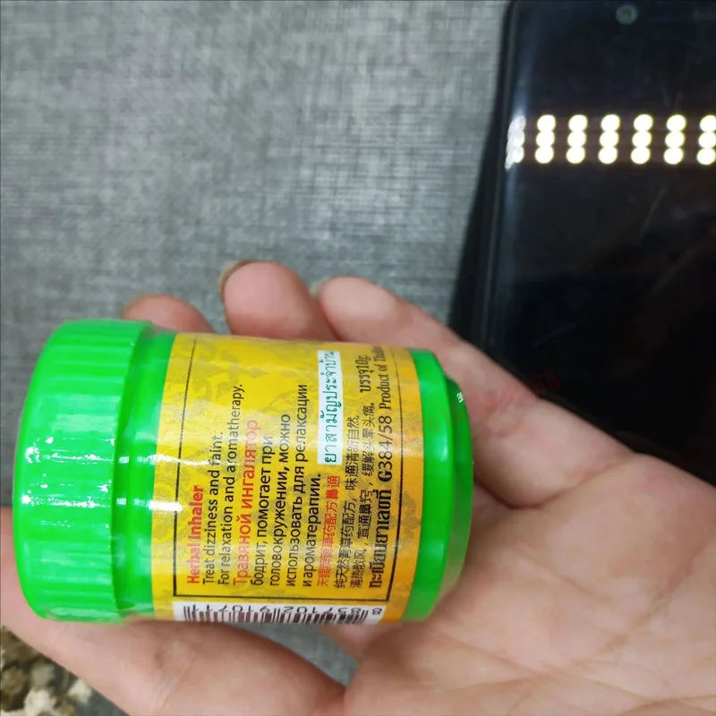 1/2/3/4/5PCS Hong Thai Traditional Thai Herbal Inhalant Inhaler, Nose flow carsick refreshing Essences
