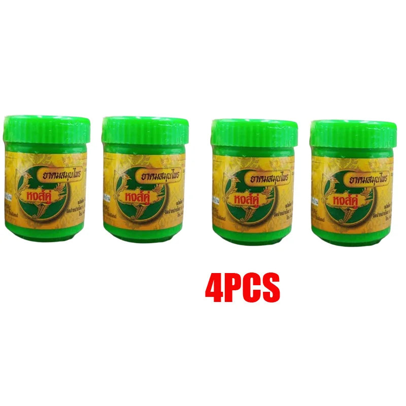 1/2/3/4/5PCS Hong Thai Traditional Thai Herbal Inhalant Inhaler, Nose flow carsick refreshing Essences