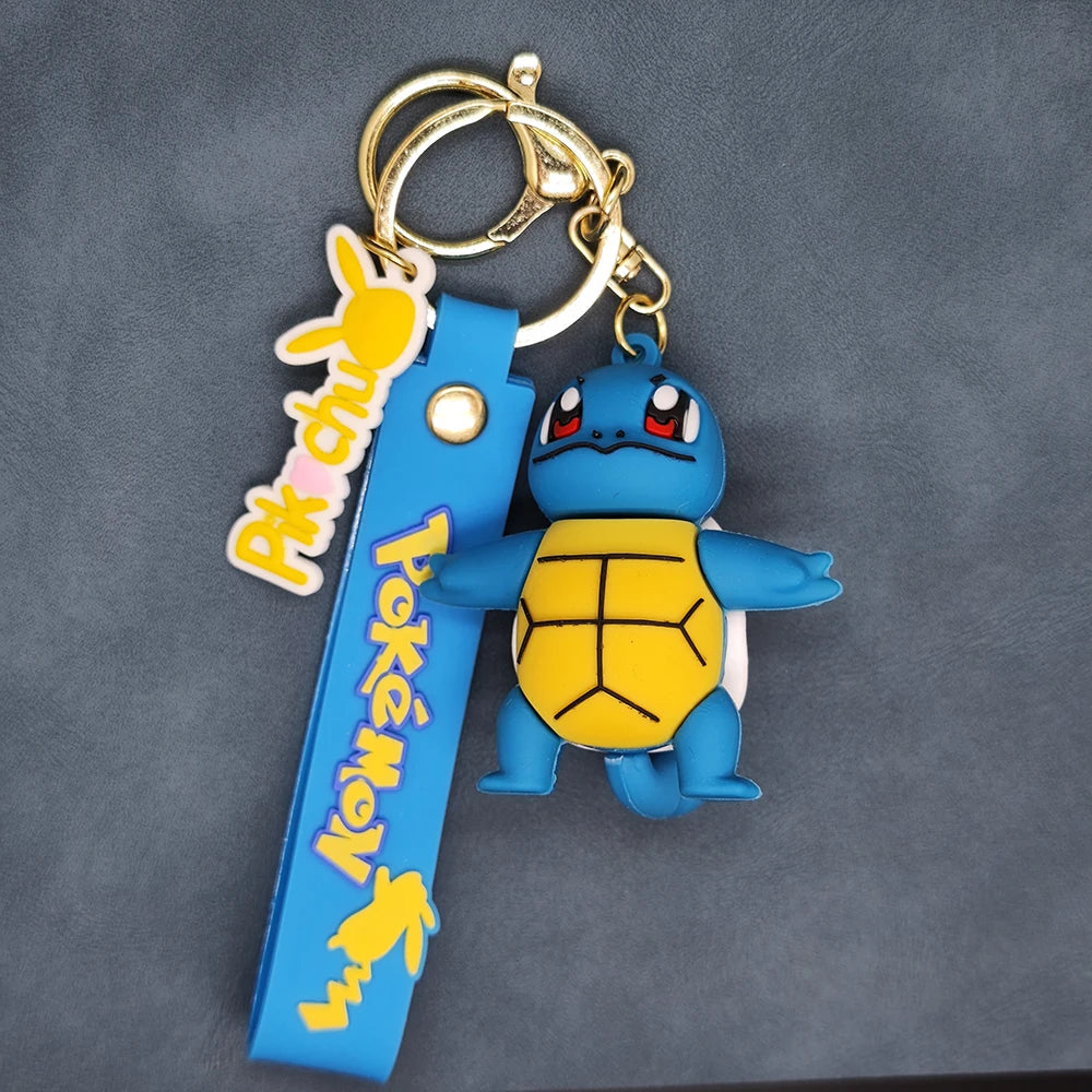 2025 the New Pokemon Keychain Pikachu Koda Duck Pendant Jewelry Figurines Doll Cartoon