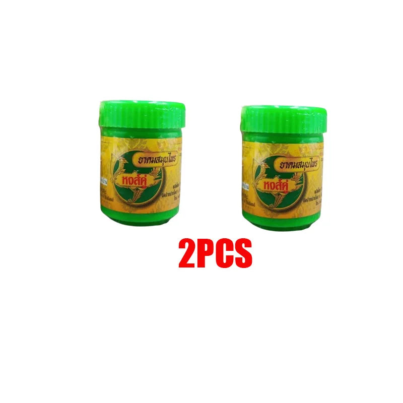 1/2/3/4/5PCS Hong Thai Traditional Thai Herbal Inhalant Inhaler, Nose flow carsick refreshing Essences